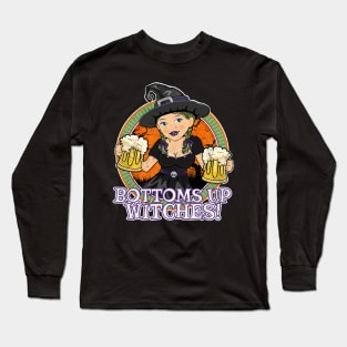Bottoms Up Witches Long Sleeve T-Shirt